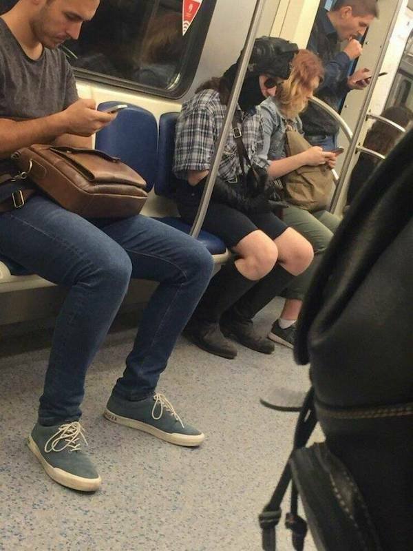 Strange People In The Subway, part 47