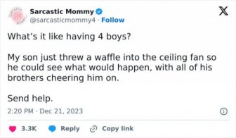 Funny Tweets About Parenthood