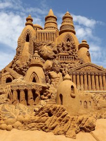 Cool Sand Sculptures