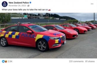 Funny New Zealand Police Posts
