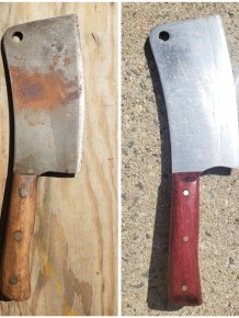 Old Things Before And After Restoration