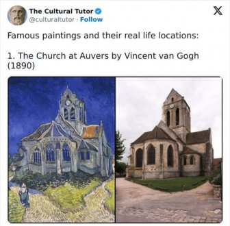 Real Locations Of Famous Paintings