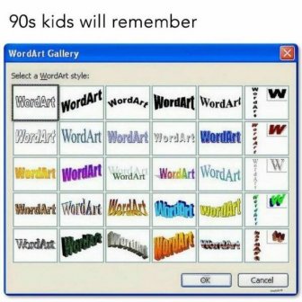 A Little Bit Of Nostalgia