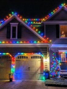 People Decorate Their Homes For Christmas