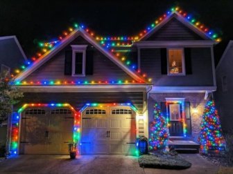 People Decorate Their Homes For Christmas