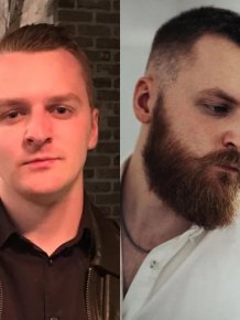 Men With And Without Beards