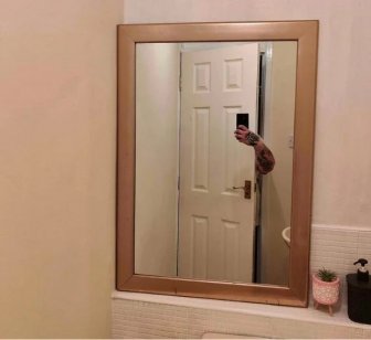 They Are Trying To Sell A Mirror