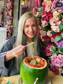 Strange Food Serving